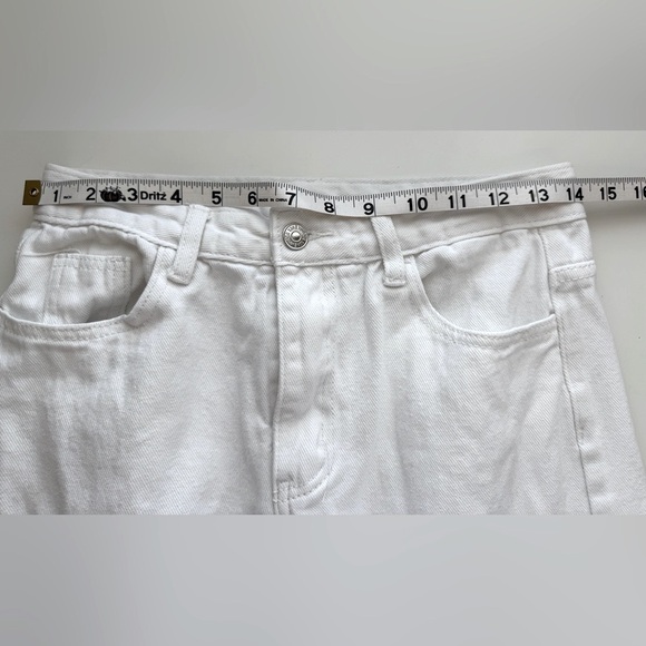 SHEIN Crisp High Waisted White Trousers - Size Medium - Picture 5 of 8